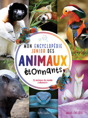 cover image of Mon encyclopédie junior des animaux étonnants